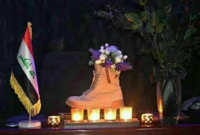braa__B's tweet photo. الورد ما يتفاجأ بهذا المصير
لأن چان اللابسك #ينگط ورد

أني لو بيدي أوج #بگلبي نار
وأفتخر يسحكني بسطال #الحشد✌✌✌ https://t.co/2WISaYwX4D