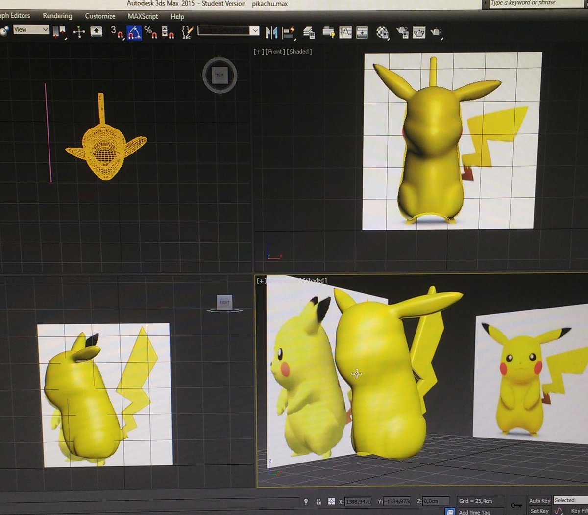 JuanaMSarabia's tweet photo. Tarde de #modelado3D con #Pokemon #MasterMPD  seguimos aprendiendo https://t.co/owOqULPhgB