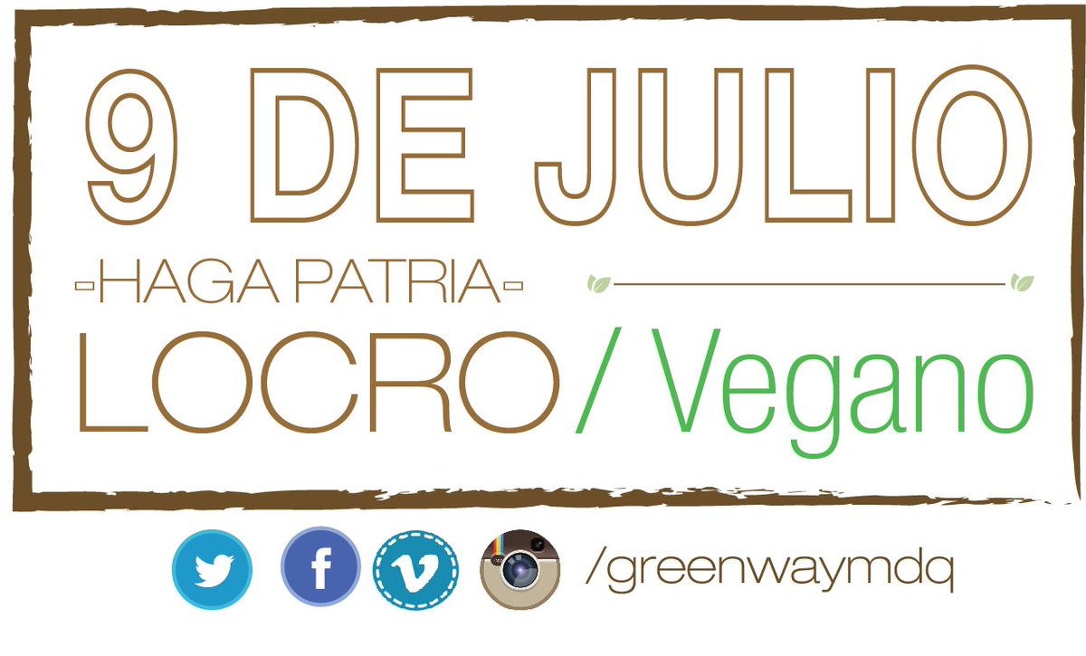 #9dejulio #locro #vegano #vegetariano #mardelplata