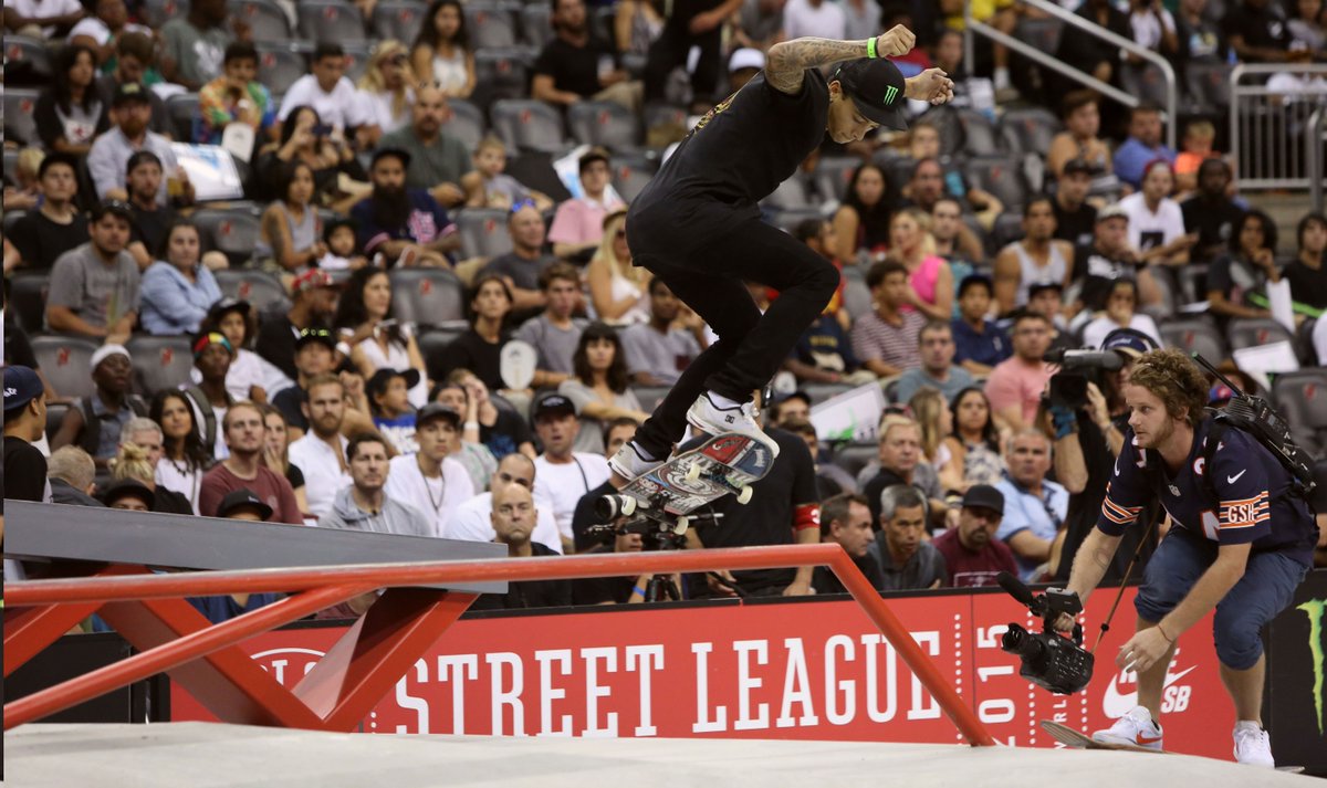 NewarkHappening's tweet photo. . @StreetLeague #skateboarding rolls back in2 town @nikesb World Tour #Newark #NYC #Travel https://t.co/ENjkFCTNG8 https://t.co/eFxQIdx5Fk