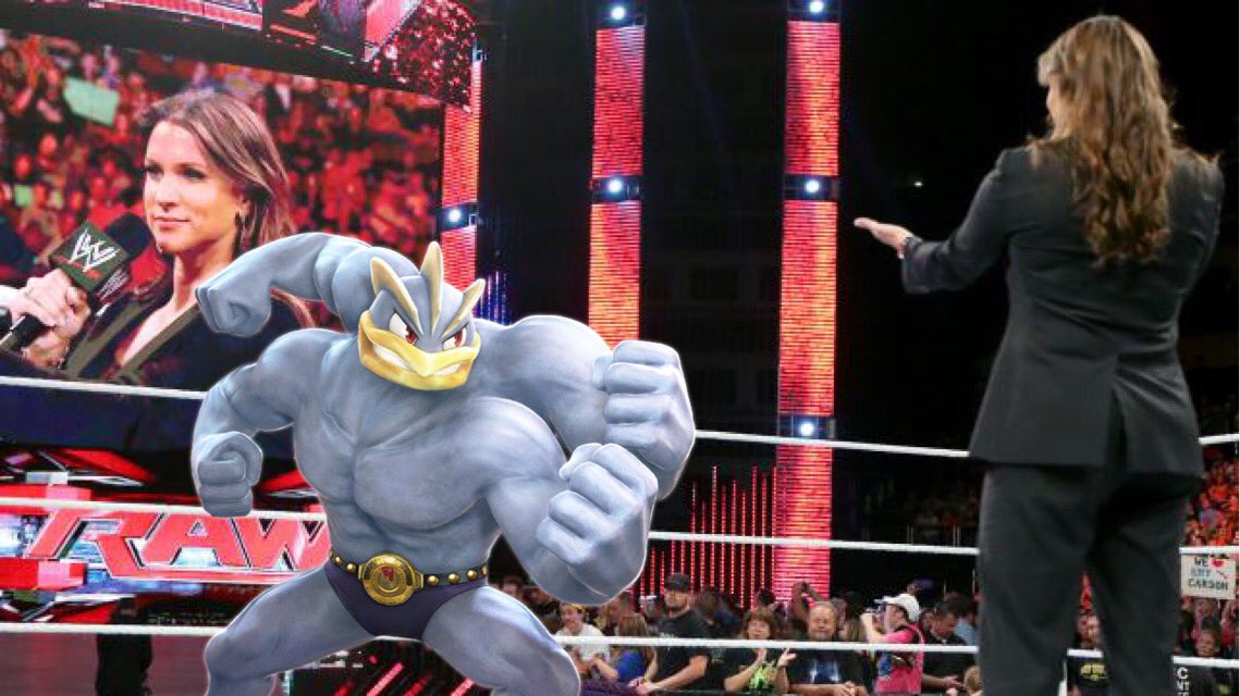 IWFPodcast's tweet photo. I hear someone is going to make their debut soon #PokemonGO #WWE #Raw https://t.co/owNDQX1NeE