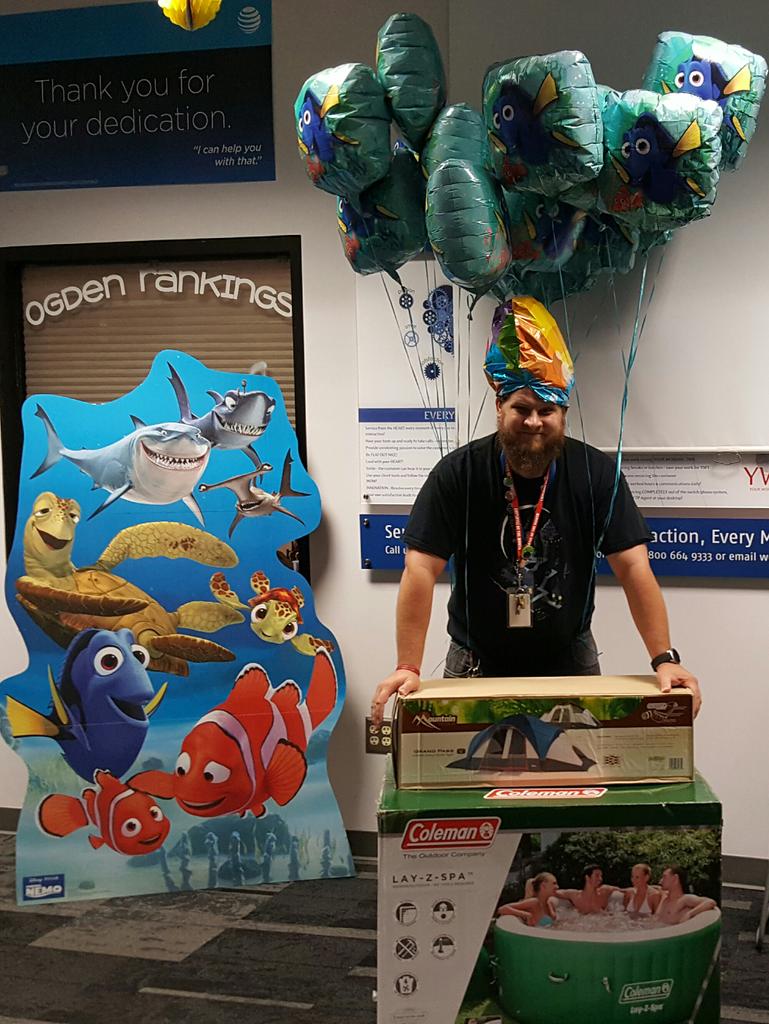 colleen03031006's tweet photo. #FindingDory grand prize giveaway today!! #Ogden #teleperformance https://t.co/sCI6CeKHPT