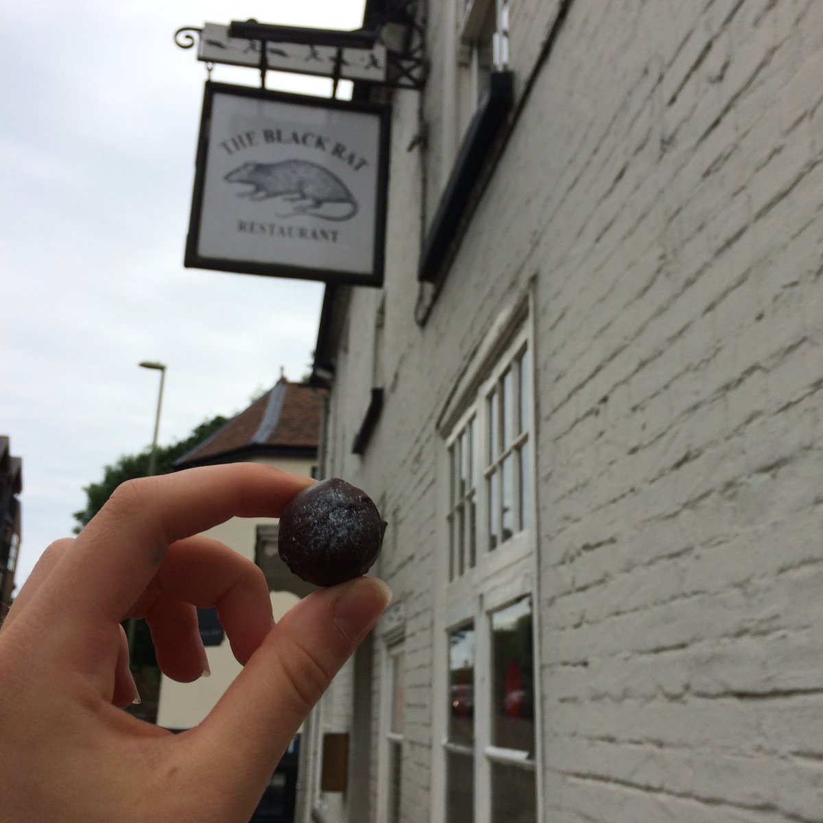 Very excited! I have just delivered my first order to the fantastic local Michelin star restaurant <a href="/the_black_rat/">The Black Rat</a>!😊