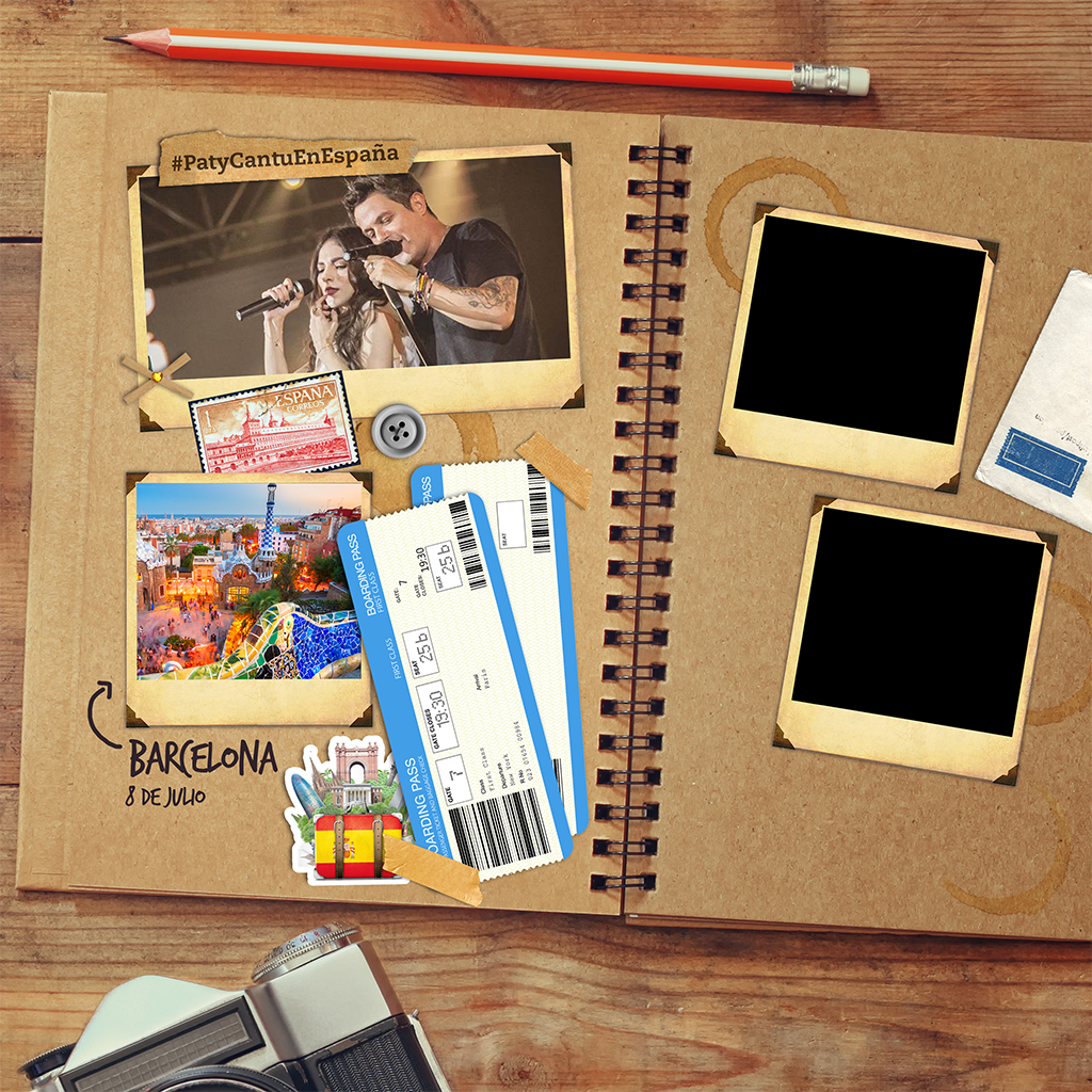 #Barcelona me dejas repleta de energía y amor ¡¡Gracias!! 😘 Siguiente destino... #PatyCantuEnEspana <a href="/UMusicMexico/">Universal Music México</a>