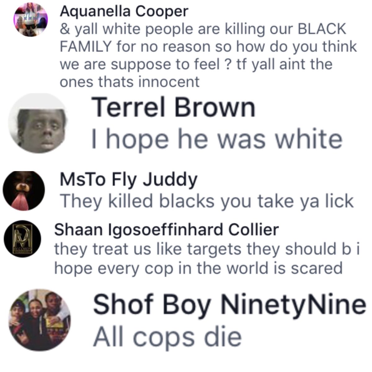 ard_dick's tweet photo. Why racism exists. We all bleed the same. #missouri #blacklivesmatter #mediaracewar #blm #BanBLM #BackTheBlue https://t.co/w9Ly78jfcR