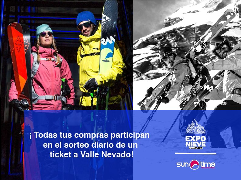 SuntimeAccessor's tweet photo. Imperdible concurso!! Visítanos en @mallsport hasta el domingo en #exponieve https://t.co/T7nkMRcEc2