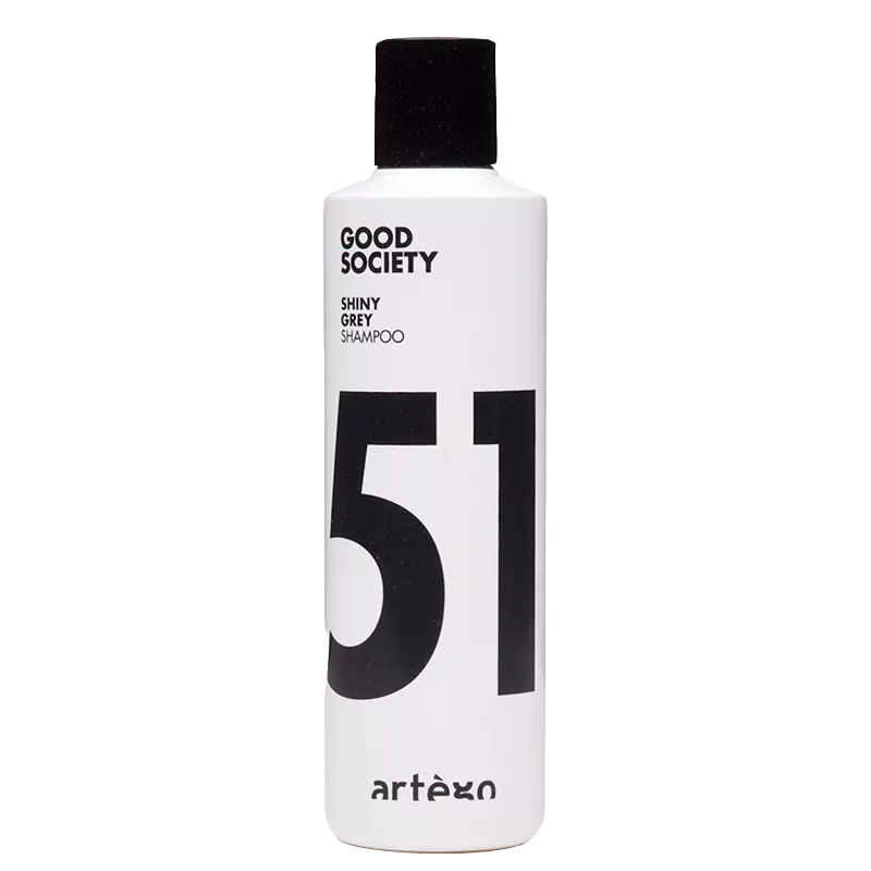 Artego_ES's tweet photo. Shiny Grey Shampoo ejerce una acción anti amarillo y da luminosidad al cabello blanco, gris o aclarado #GoodSociety https://t.co/yZwDOS6xTT