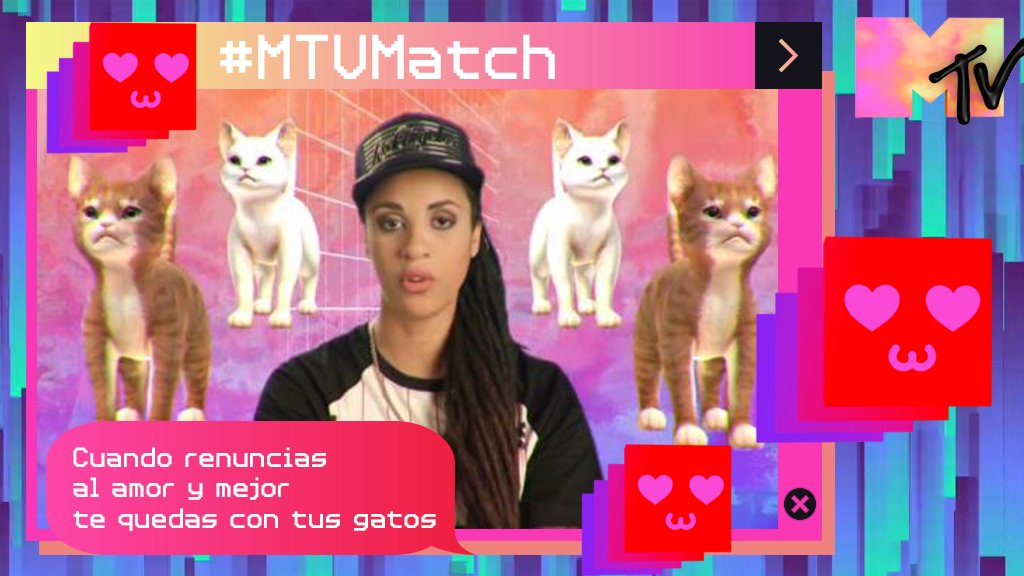 MTVLA's tweet photo. Intentando entender el amor en #MTVMatch todos los jueves a las 9PM MX/ 10PM CO/AR. https://t.co/yQPG6kRgOJ