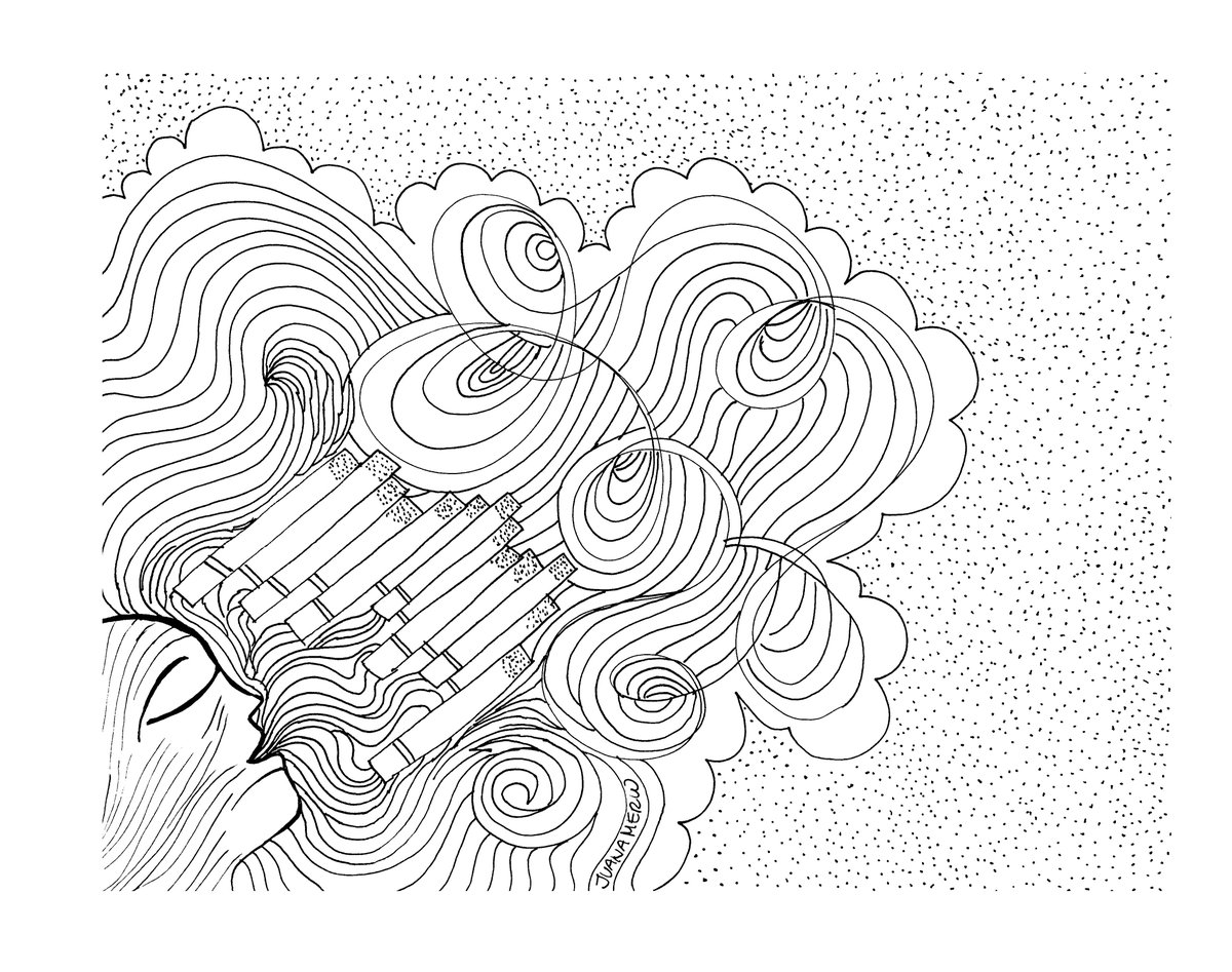 juanasayshola's tweet photo. My 6th #podcast #doodle on @HiddenBrain's great Smoke & Mirrors ep. #MaxQuits, congrats @maxnesterak! #whatidoforfun https://t.co/Ch0gZeaEH5