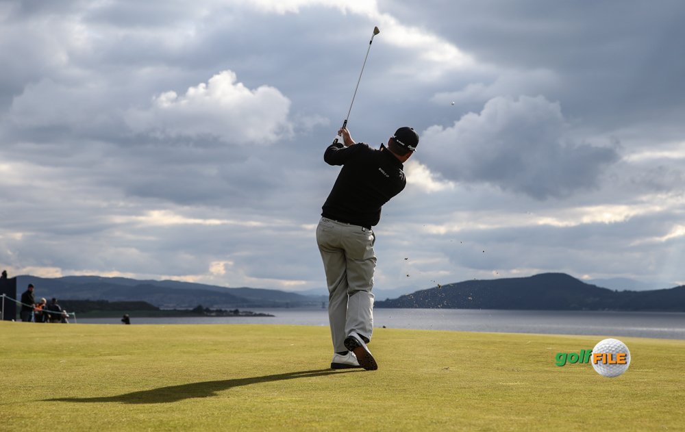 golffile's tweet photo. #AAMSO Nothing short of superlatives on the 17th only video will demonstrate. #ParSaved @AAMScottishOpen https://t.co/VBtGojjvpF
