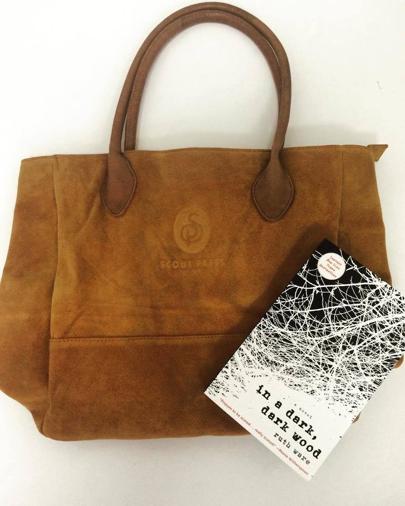 GalleryBooks's tweet photo. Want a chance to win this suede & leather #scoutpress bag plus a paperback copy of @ruthwa… https://t.co/dF6VzNcsCo https://t.co/OZMclZngFg