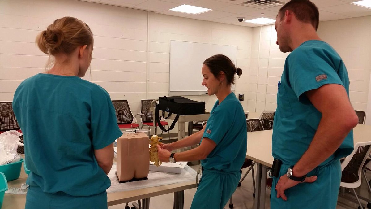 UNCsim's tweet photo. Task trainers to fill a fun Friday with the new @UNC_Anesthesia CA1 residents. #UNCsim https://t.co/X8GKZqrcuU