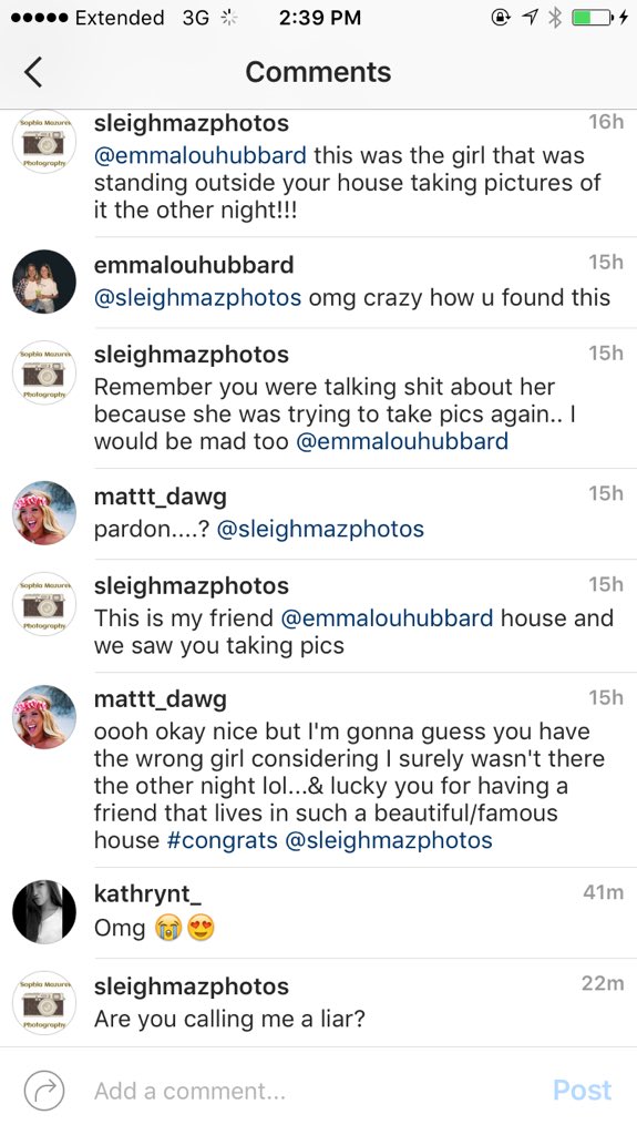 _MGILLESPPP_'s tweet photo. when the girl who owns brooke davis's house is literally starting insta beef w me #gobrookeyourself https://t.co/JaL7dvdGKv