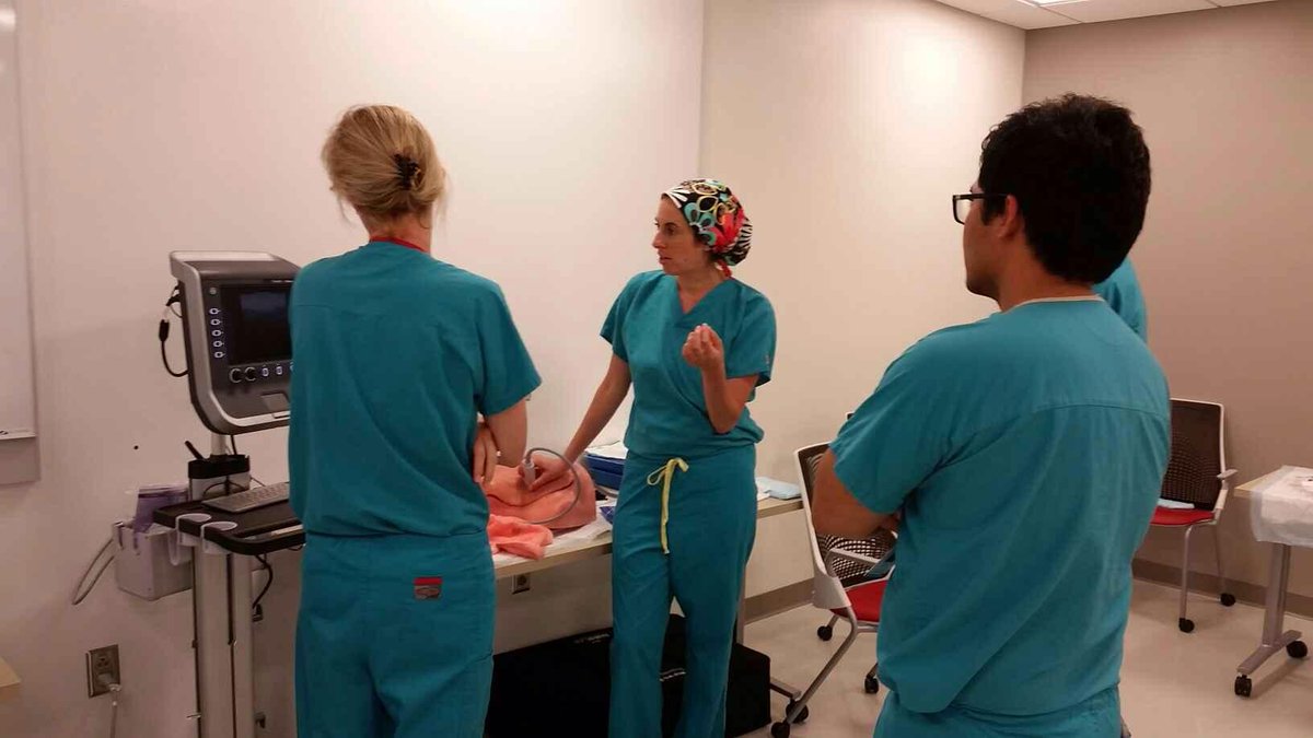 UNCsim's tweet photo. Task trainers to fill a fun Friday with the new @UNC_Anesthesia CA1 residents. #UNCsim https://t.co/X8GKZqrcuU
