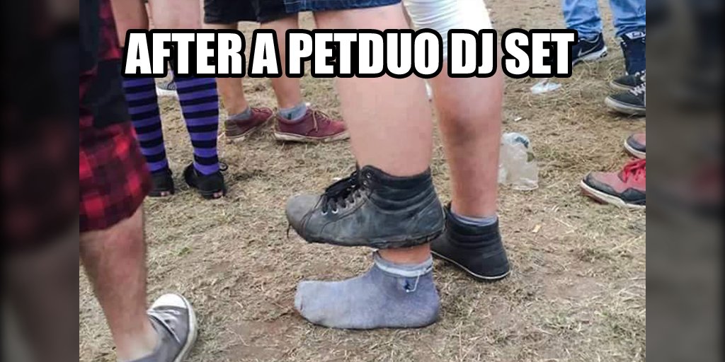 PETDuo's tweet photo. Bring an extra dancing shoes to any PETDuo's event! :p Practice with this https://t.co/BIkPxsMZZh https://t.co/8CsBVV1o2h