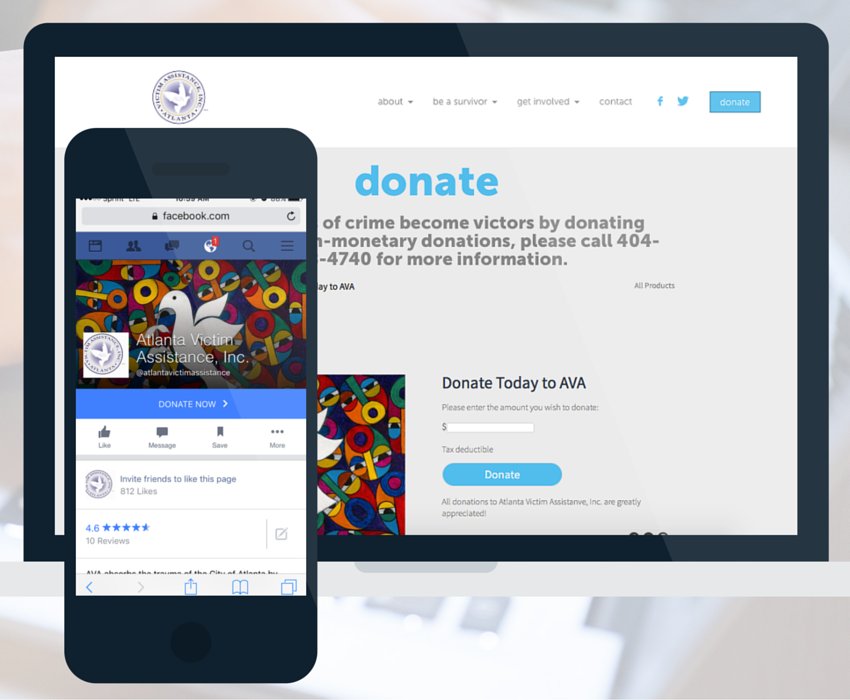 Take a look at #Vendevor's donation button feature on the <a href="/ATLvictimassist/">Atlanta Victim Assistance, INC.</a> page <a href="/Payscape/">Payscape</a> 
bit.ly/29pgC38