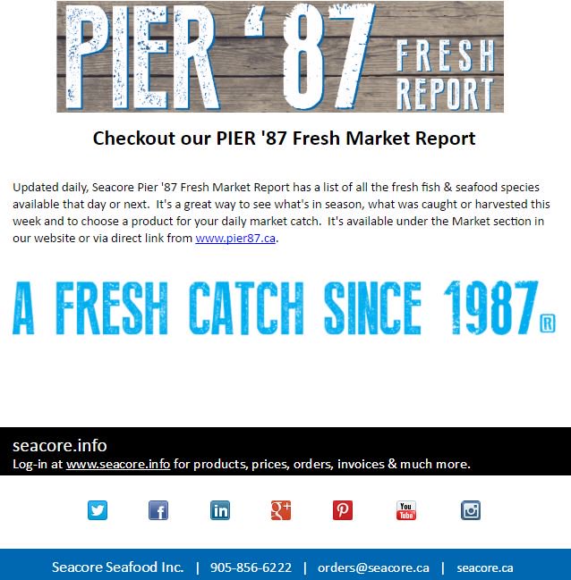 SeacoreSeafood's tweet photo. #Pier87 Fresh Market Report is a daily list of fresh fish & seafood species available! https://t.co/DJ7nNpuPtW https://t.co/5fUR69lHae