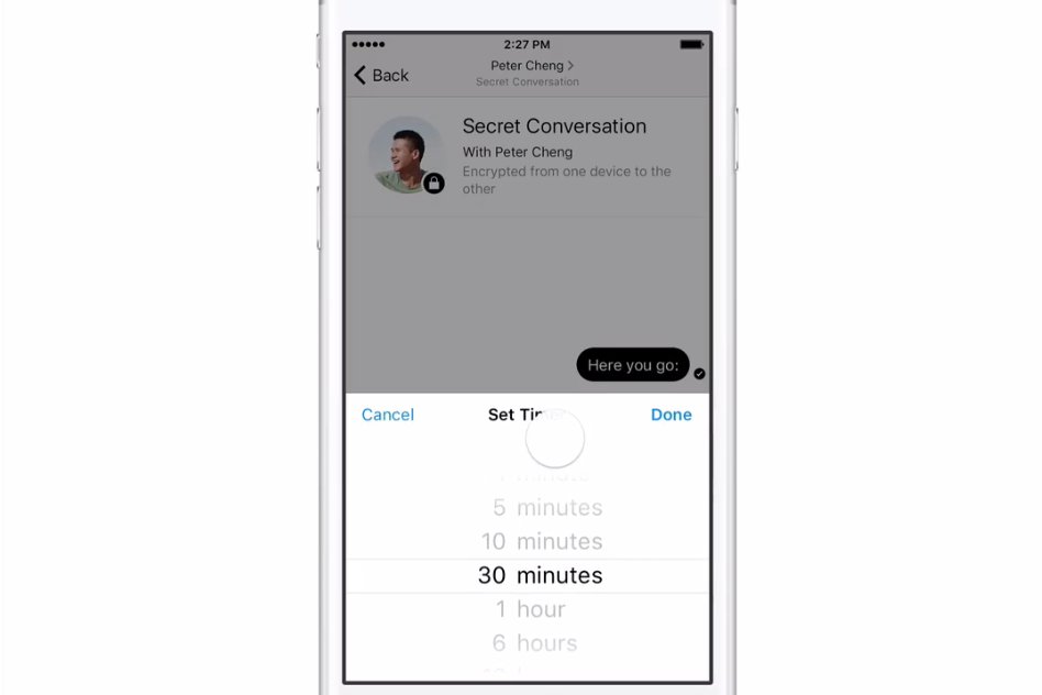 thenextweb's tweet photo. Facebook Messenger is testing end-to-end encrypted and timered 'secret conversations' https://t.co/ahxVXtvuWU https://t.co/otnhSOGMXE