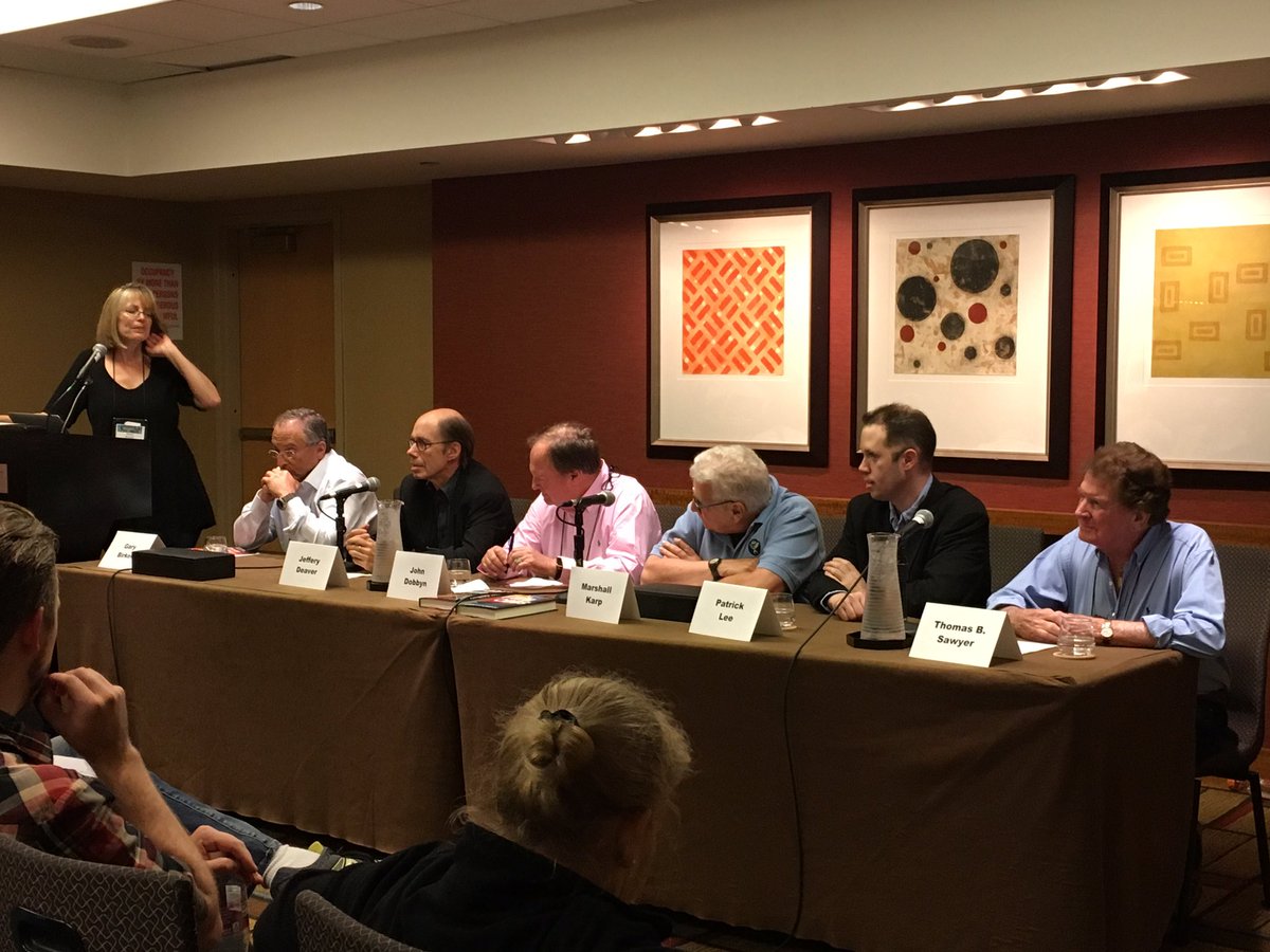 ThrillerFest Panel: Playful, Stern, or Downright Rude - how dialogue affects thrillers #ThrillerFest16