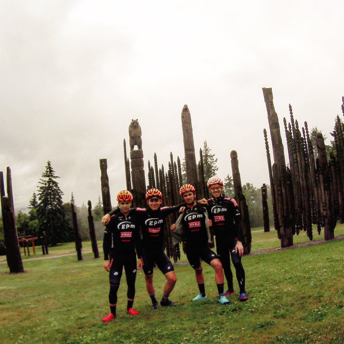 We made it to Canada and are ready for a wet week of racing @BC_Superweek starting tonight with the Tour of Delta.🇨🇦