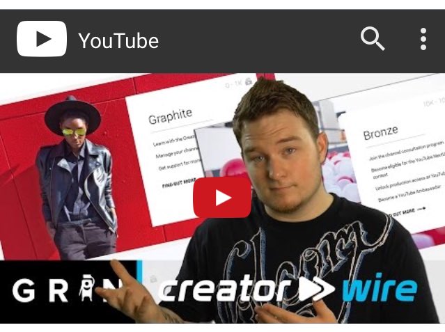 GrowWithGrin's tweet photo. Get Support from YouTube & Get Creator Benefits! #CreatorWire https://t.co/hOQWFj8M79 @jon_prosser https://t.co/4ksWl4dAmy