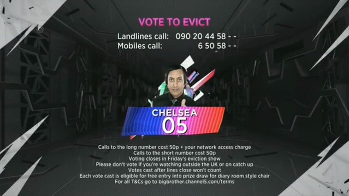 zackshephardX's tweet photo. Let me remind all of you on who you should vote out. CHELSEA! #GetChelseaOut #BBUK https://t.co/wjDKW0Wog8