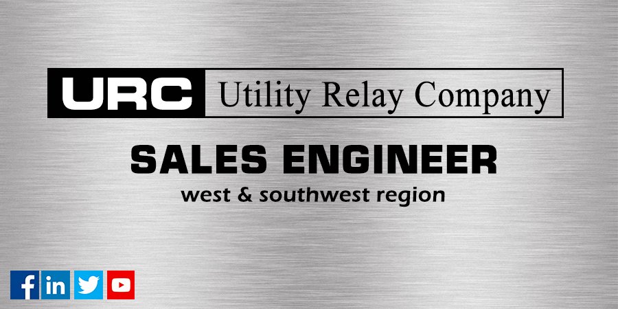 UtilityRelay's tweet photo. We have an opening for a Sales Engineer for the West and Southwest region: https://t.co/9EghQppmbe #UtilityRelay #OH https://t.co/J6flWvYV42