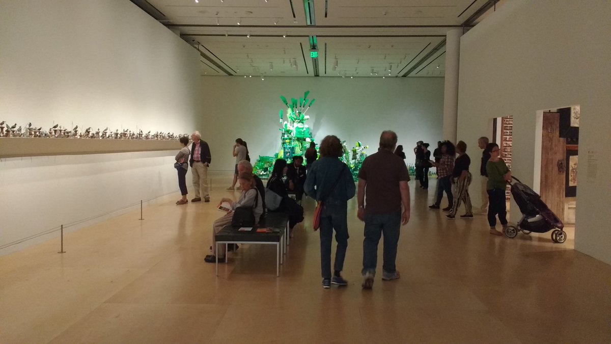 Sally_PR's tweet photo. Great afternoon at @mfaboston seeing the #mfaMEGA exhibition with interesting pieces of art &amp; good audio tour too https://t.co/CIuR6oQv0F