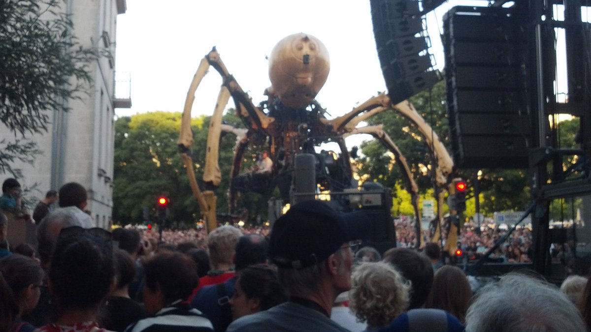 JeanyJBaptiste's tweet photo. Spectacle de rue #Nantes#Kumo : magique @Fuzzyraptor https://t.co/7qKAZwoNgT