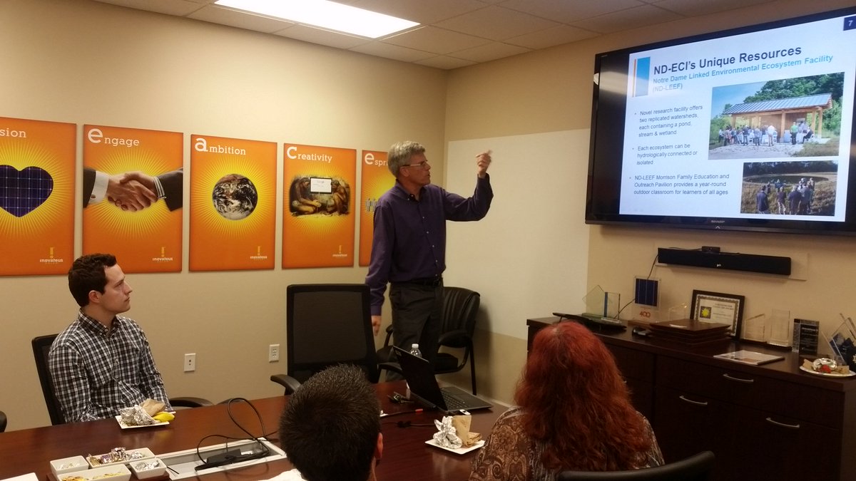 KanzoInc's tweet photo. Thanks Tom Springer for coming over to our #FridayThinkTank session! It was great to have you! @ND_ECI https://t.co/G3pbCdka7s