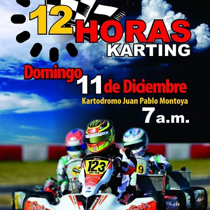 Por primera vez en Colombia 12 horas de karting.... @KWCCOLOMBIA @tc2000colombia @ClaroSportsCo @CKRC_KARTING