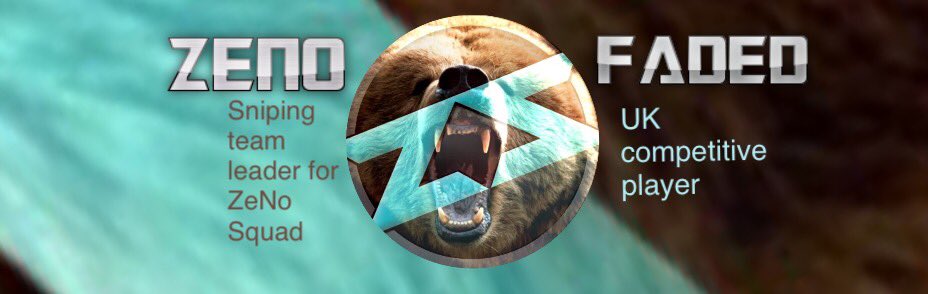 whytragic's tweet photo. Logo and Twitter banner for @ZeNo_Faded https://t.co/Cb7ypFrCRm