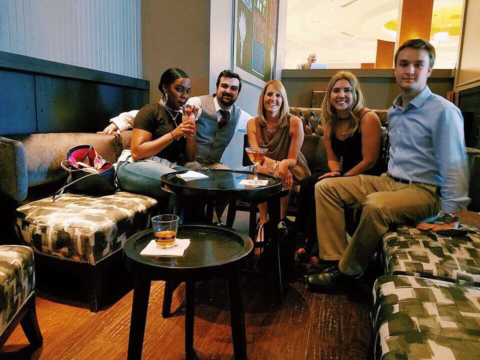 BarringtonJames's tweet photo. Today 'Team USA' are hitting the town for their directors lunch #BillersOnly #TargetSmashers #GoodTimes https://t.co/UhHFDAPgUO
