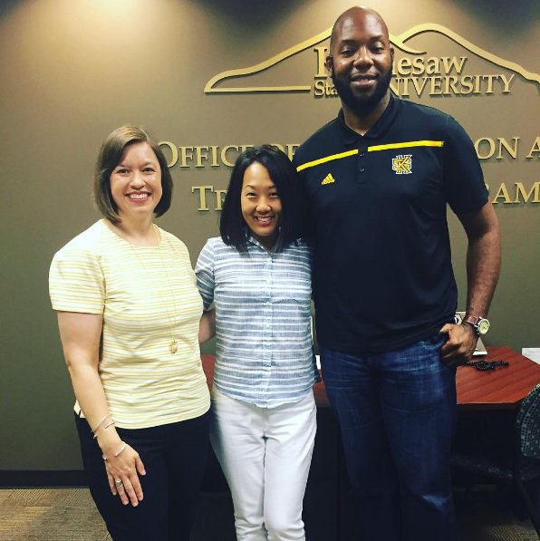 KSUMSFYS's tweet image. Had so much fun talking about how to engage our incoming first-year and transfer students in #KSUHIPS! #NODA16