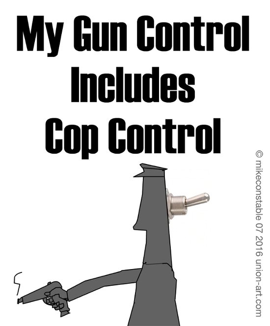 socialistprojct's tweet photo. My #GunControl Includes #CopControl https://t.co/eFkekDf9mM … by @mikeconstable2 https://t.co/mMeIbUtU0d