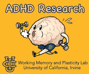Currently looking for children with ADHD, ages 7-14, to participate in a study about brain training and motivation!