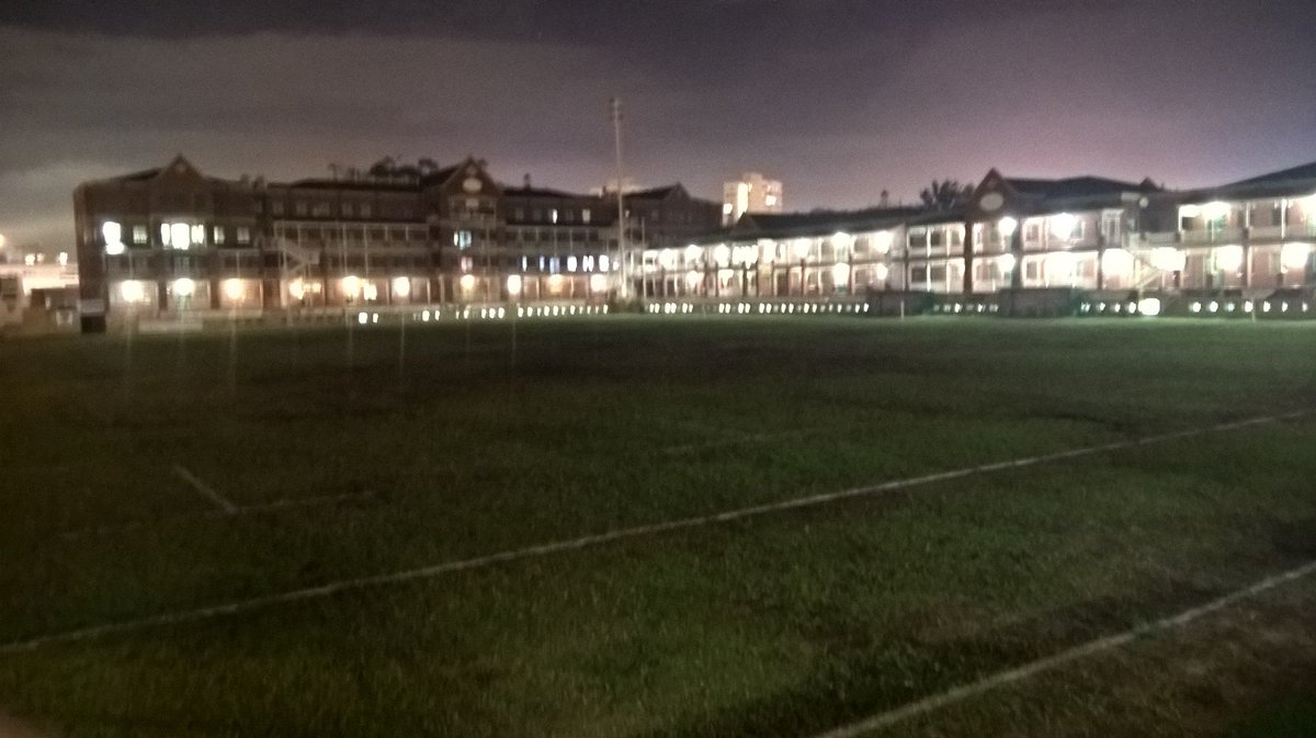 fiforugbysa's tweet photo. When the floodlights go off, it's always good to hit the bar with the win 14-7 #rugby #BringingTheGees @FalseBayRFC https://t.co/I0rJ0kPH5s