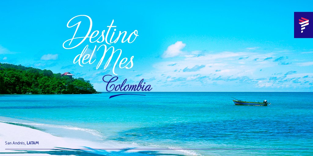LATAM_CHI's tweet image. El destino perfecto para un día en el paraíso es nuestro #DestinoDelMes: San Andrés. bit.ly/29t7uHM
