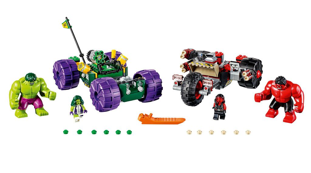 Smashing will be had. en.brickimedia.org/wiki/Hulk_vs_R… #LEGO #Marvel #Hulk #SDCC2016