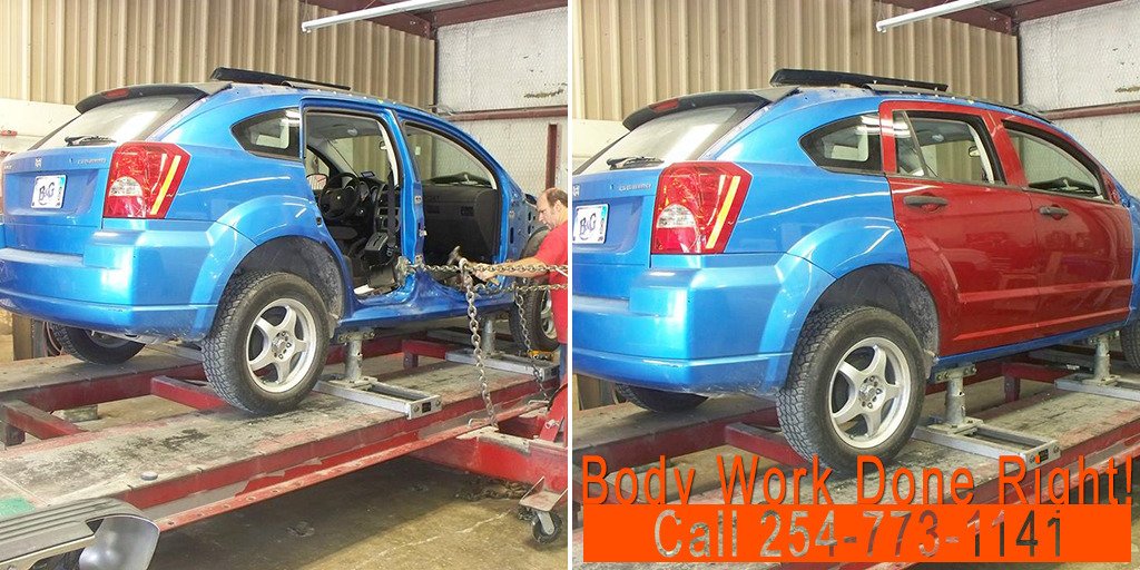 B&G Paint & Body Twitter