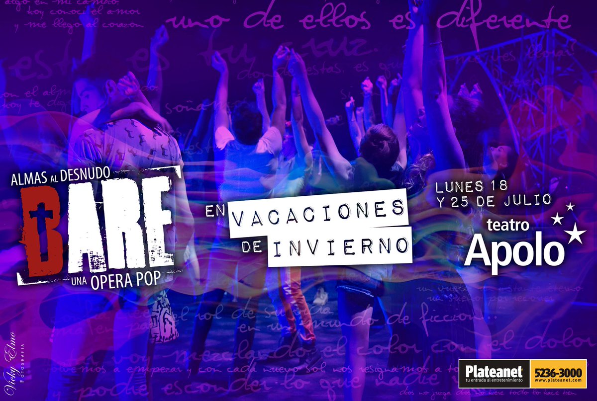 2 Últimas Funciones 
18 y 25 de Julio @BAREOperaPopcon musicalesbaires.com.ar/bare-una-opera… …