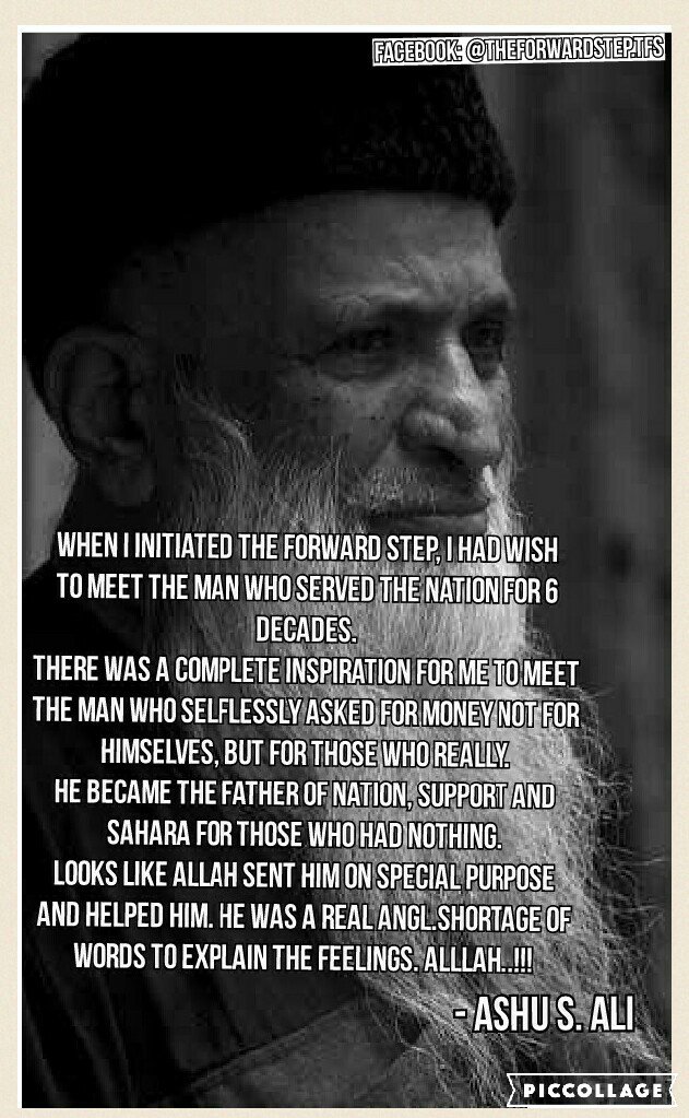 ASquareProduct's tweet photo. #Edhi #EdhiSahab #Edhis Abdul Sattar Edhi. I have no words. https://t.co/krQkeyBZkL