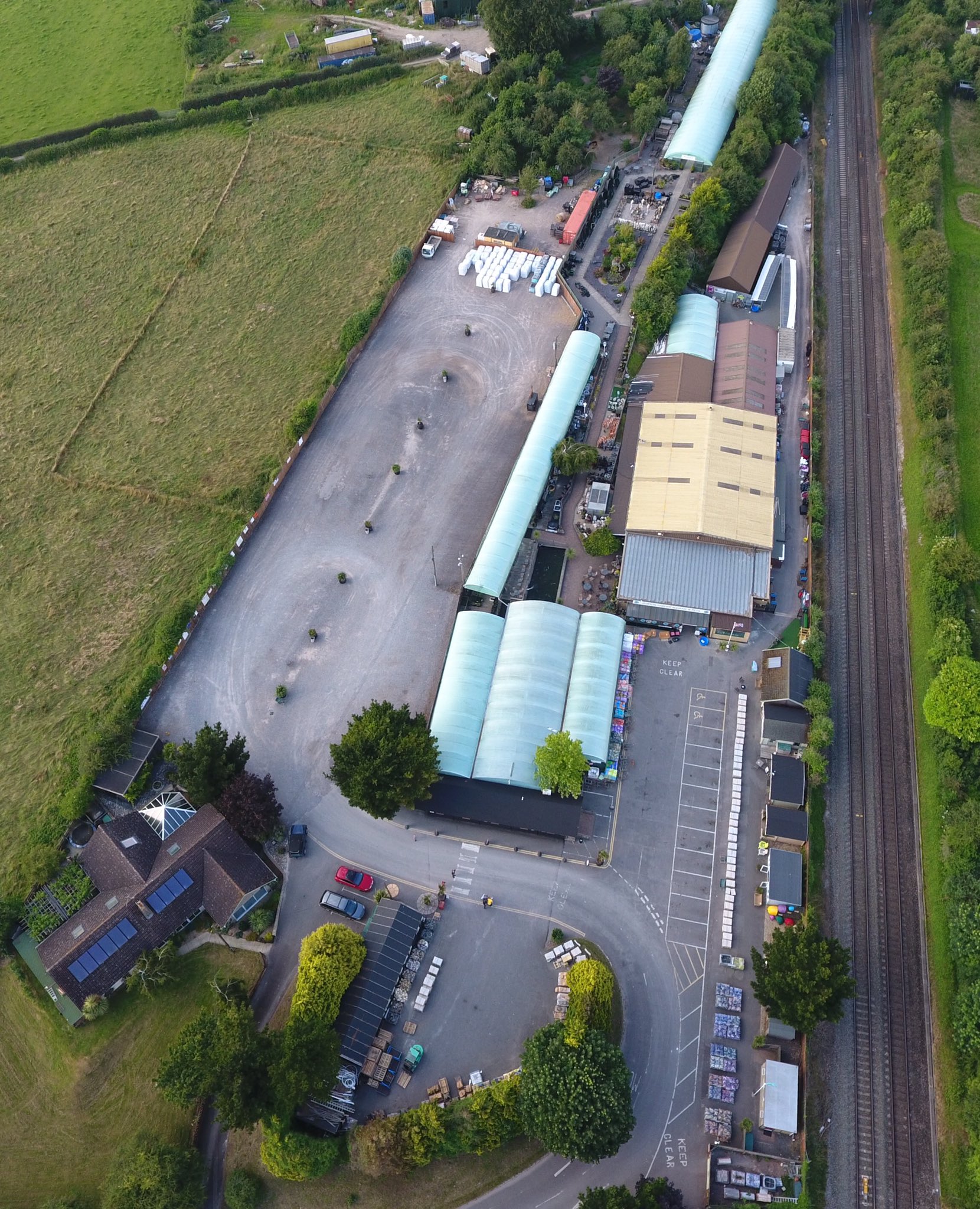 portonaquapet on twitter a birds eye view of porton garden aquatic and pets drone portonaquapet pond https t co 5dun64md19 twitter