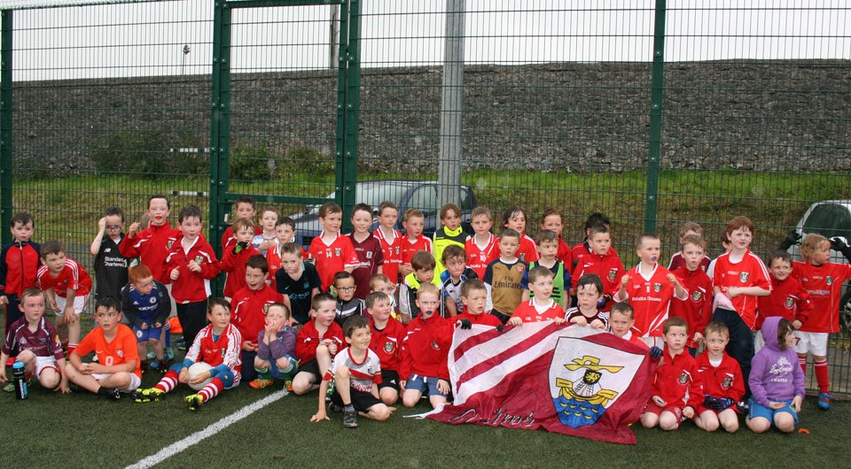 @TuamStars1 Under 8s wish Gary O'Donnell &amp; <a href="/Galway_GAA/">Galway GAA Official</a> all the best in Connacht Final on Sunday <a href="/TribesmenGAA/">Marún agus bán</a>