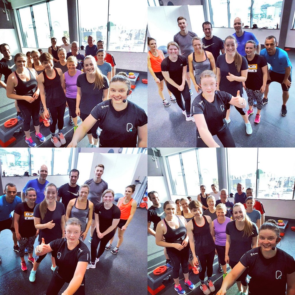 beckylinespt's tweet photo. Friday night #PureBootcamp and #PurePump crew getting it done! Thank you for always being awesome all of you! π https://t.co/1i7WZymFT9