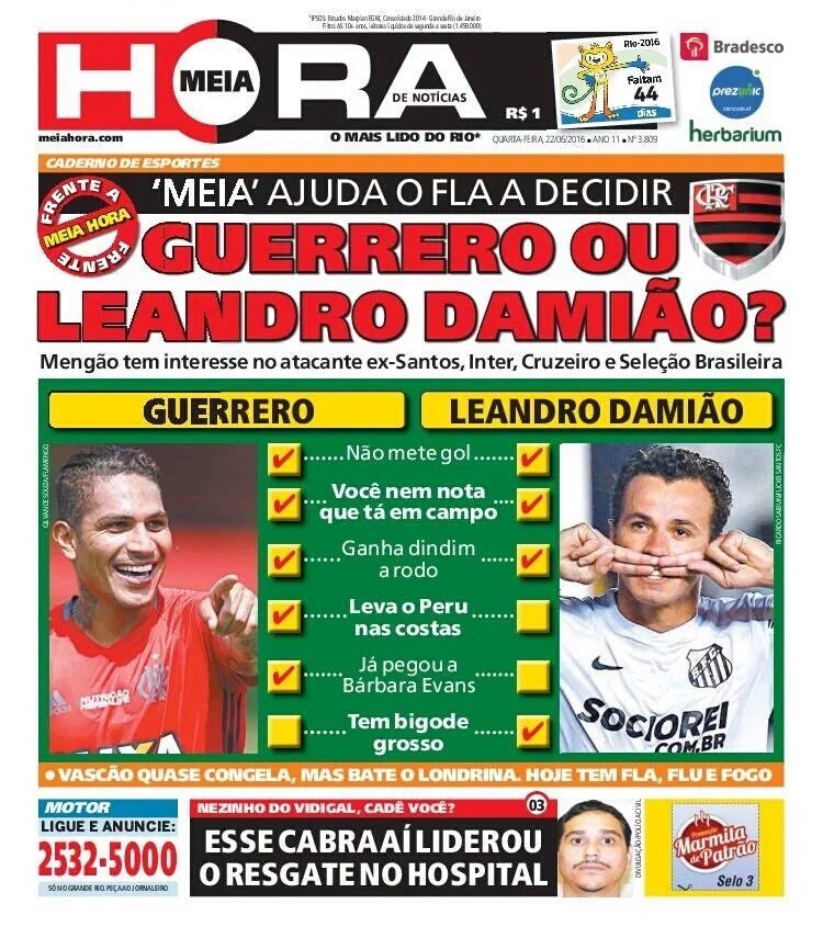 FlaDaNacao's tweet photo. Leandro Damião,  Lembro logo do Meia Hora https://t.co/DWBGs7wvlR