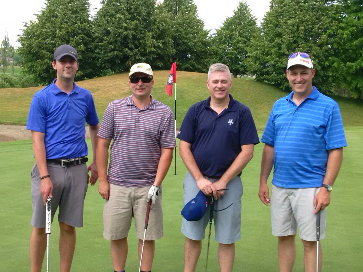 MagnetGolfTourn's tweet photo. Excellent to be joined out on the green by #kitchener-conestoga MPP @Michaelharrispc  for a great cause! https://t.co/XW8nqYXNEd