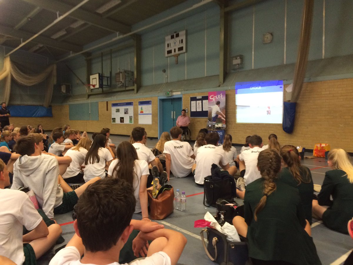 MrWaterfieldPE's tweet photo. Excellent motivational talk from Talon Skeels-Piggins at the legacy partnership today! #OneMoreTime #Inspire https://t.co/OS7dmFKk13