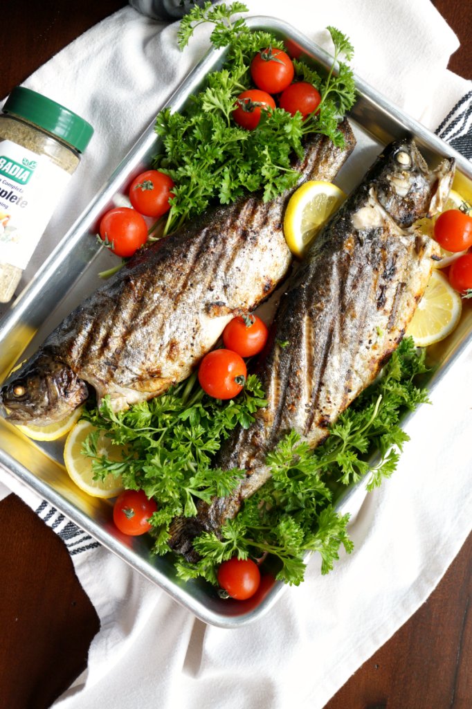 HonestCooking's tweet photo. Because whole fish is always impressive https://t.co/OheysUaHn4 Grilled Trout @TheBakingFairy @SantaRitaWines https://t.co/IVhcSsppnD
