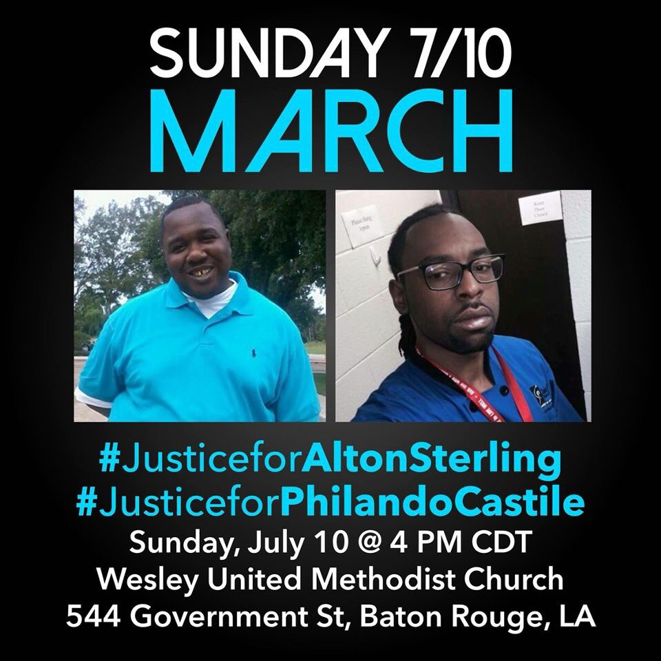 AACCambassadors's tweet photo. Official flyer for Sunday. #JusticeforASterling #JusticeforPhilando https://t.co/3CoKttqmVi